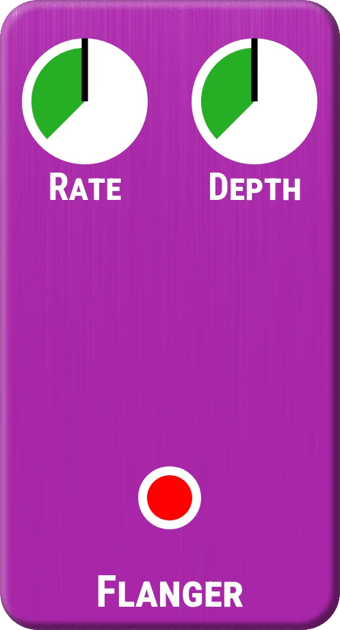 Flanger pedal