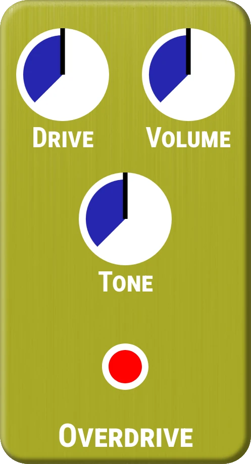 Overdrive pedal
