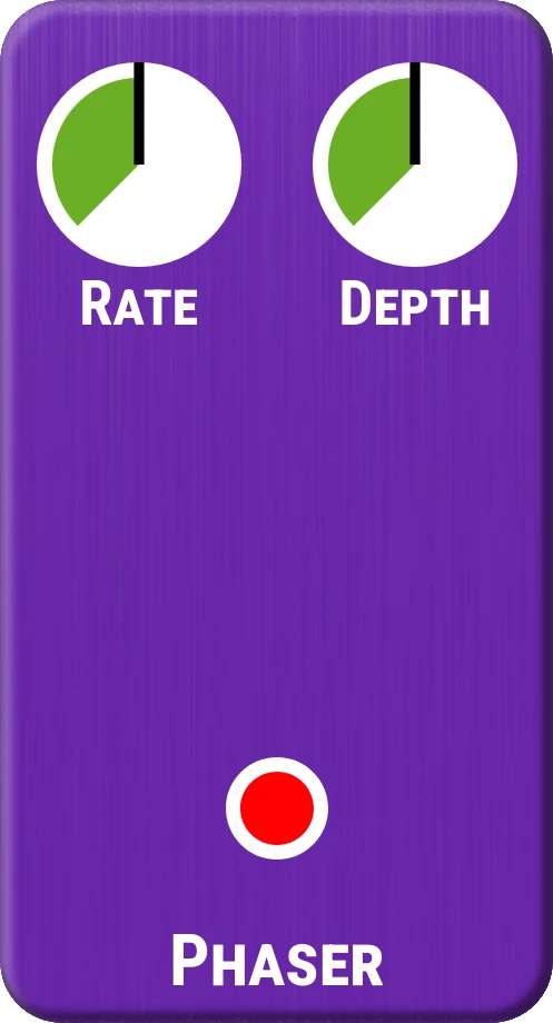 Phaser pedal